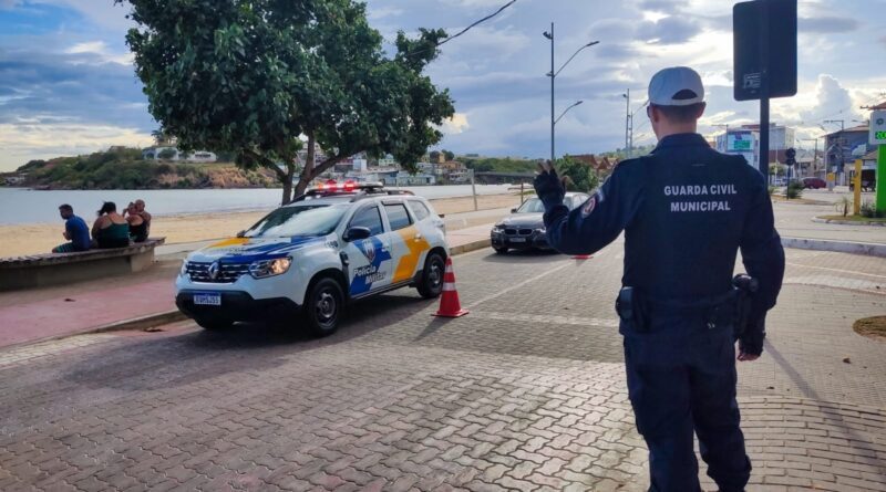 Maio Amarelo: Guarda Municipal realiza operação de segurança na Adalberto Simão Nader