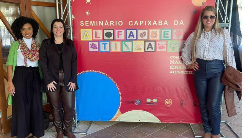 Seminário Capixaba da Alfabetização reúne servidores da Educação em evento educativo