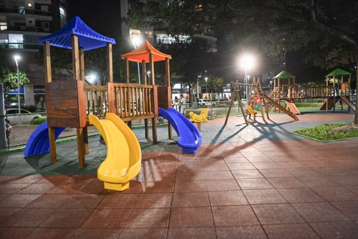 Bairro Bento Ferreira, em Vitória, ganha o Parque Kids para a diversão da criançada