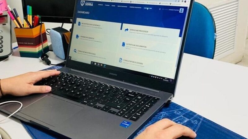 Digitalização de processos atinge marca histórica de 100 mil no município da Serra