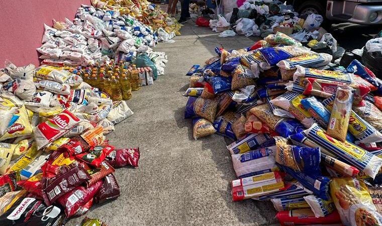 Evento de rap e trap no ES arrecada mais de 22 toneladas de alimentos