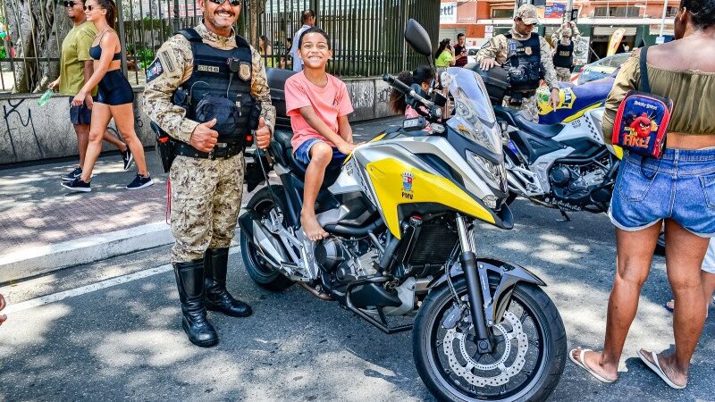 Guarda de Vitória promove evento especial para crianças nos parques da capital