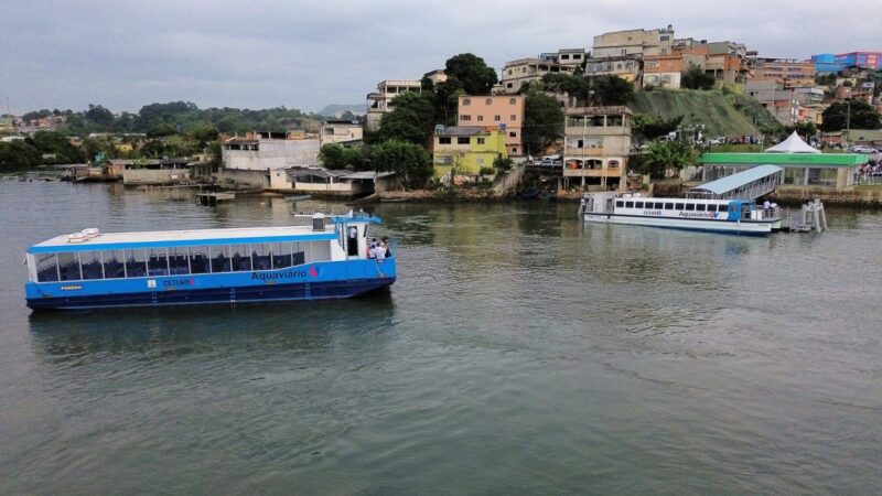 Em quatro dias, Aquaviário transporta mais de oito mil passageiros