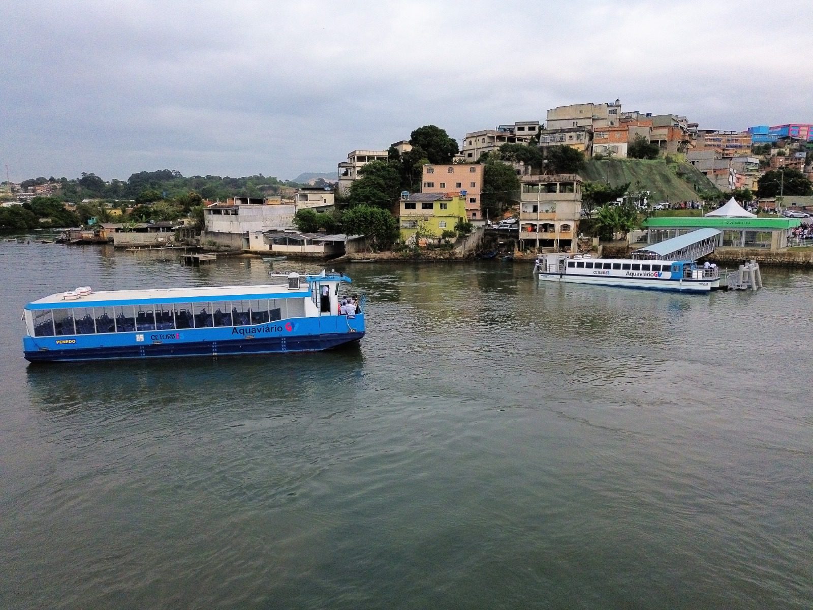 Em quatro dias, Aquaviário transporta mais de oito mil passageiros