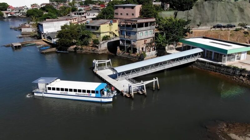 Lançamento das operações Aquaviárias em 21 de agosto: horários, rotas e locais de embarque divulgados