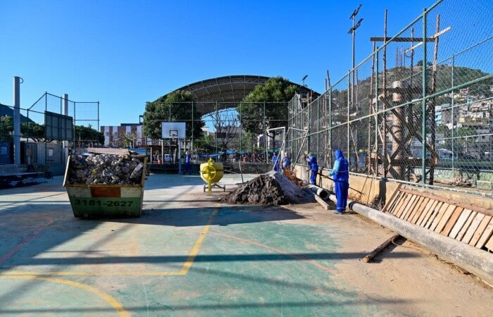 Obras leva melhorias à quadra do bairro Itararé em Vitória