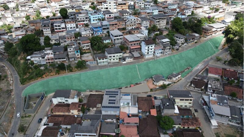 Inauguração da geomanta gera sensação de paz para os moradores de Boa Sorte e Vale Esperança