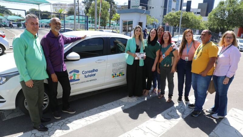 Conselho Tutelar de Vila Palestina em Cariacica recebe novo veículo da Prefeitura