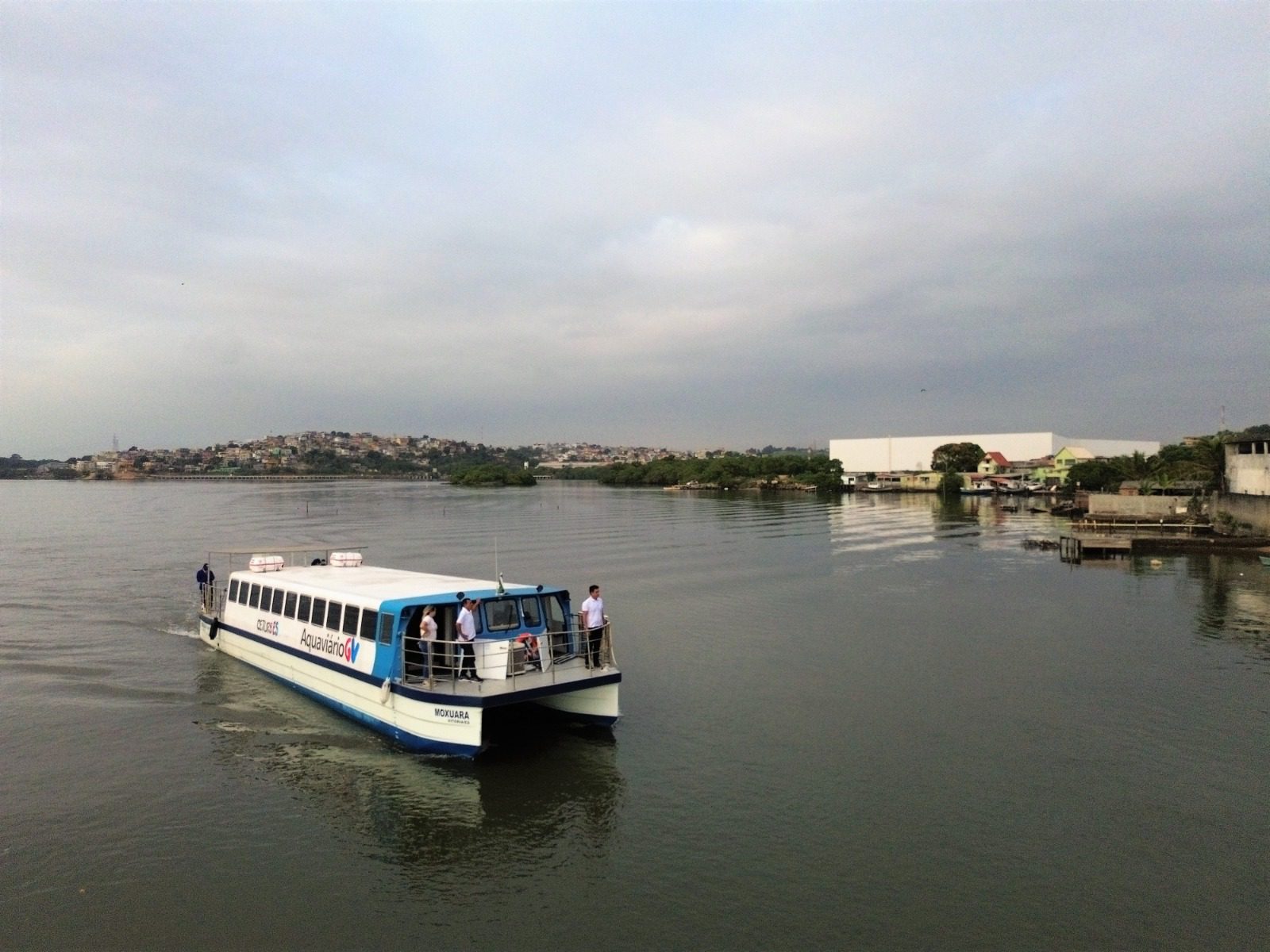 Comunidade de Cariacica prestigia inauguração do Novo Aquaviário em Porto de Santana