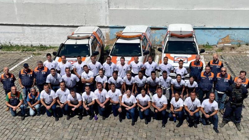 Segunda turma de alunos do curso de formação da Guarda Municipal de Vila Velha conhecem a Defesa Civil