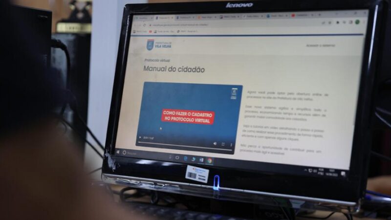 Prefeitura lança Manual do Cidadão para orientar na abertura de processos online