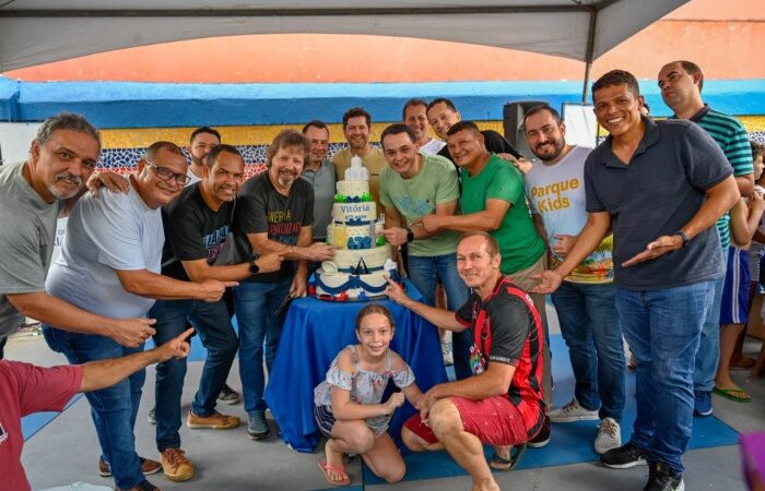 Parque Kids de Santo André é entregue em grande estilo na festa de aniversário de Vitória