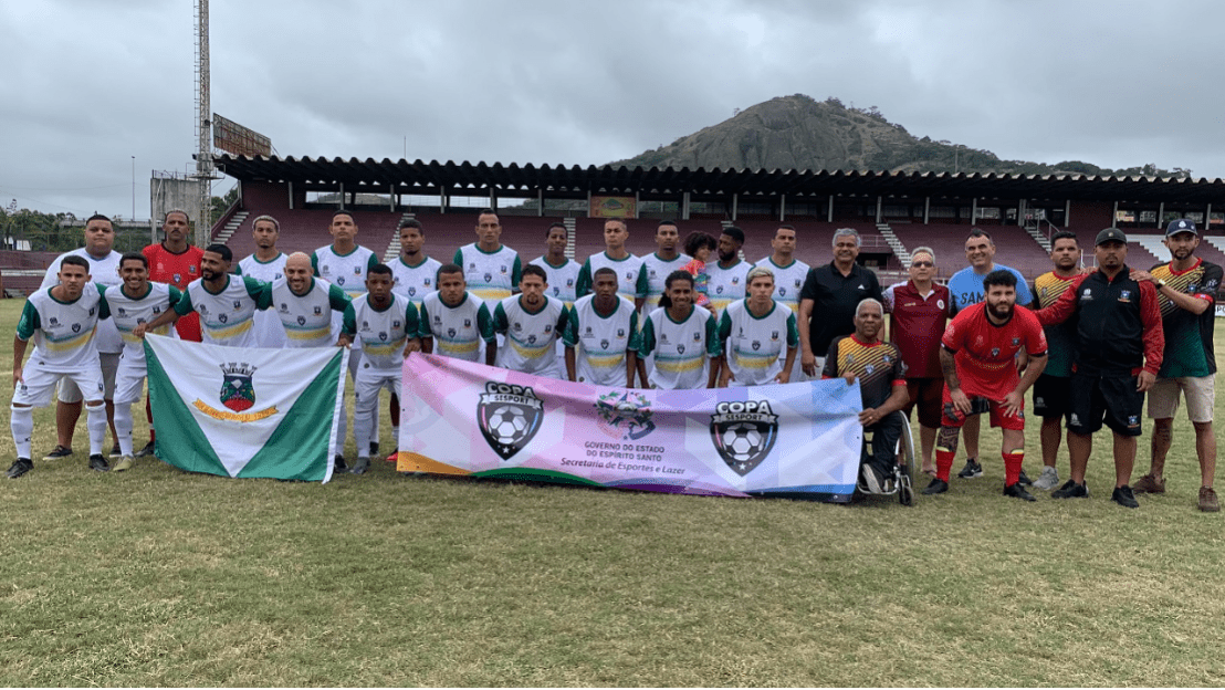 Seleção masculina de futebol amador de Cariacica inicia competição com empate