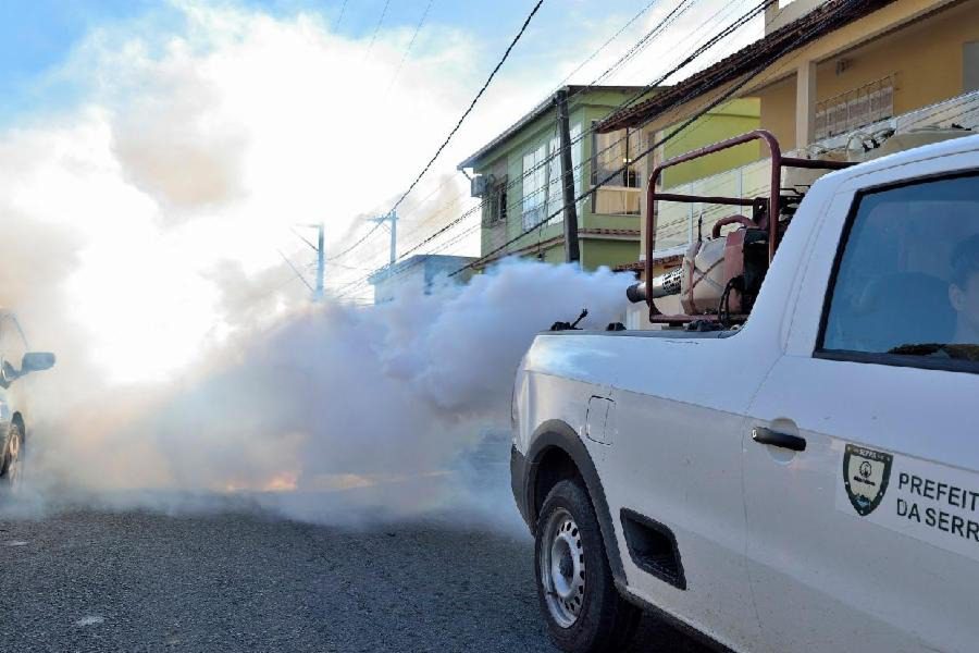 Fumacê circulará por 33 bairros da Serra nesta semana