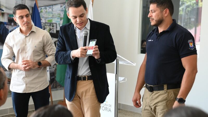 Prefeitura de Vitória lança botão de acionamento direto à Guarda