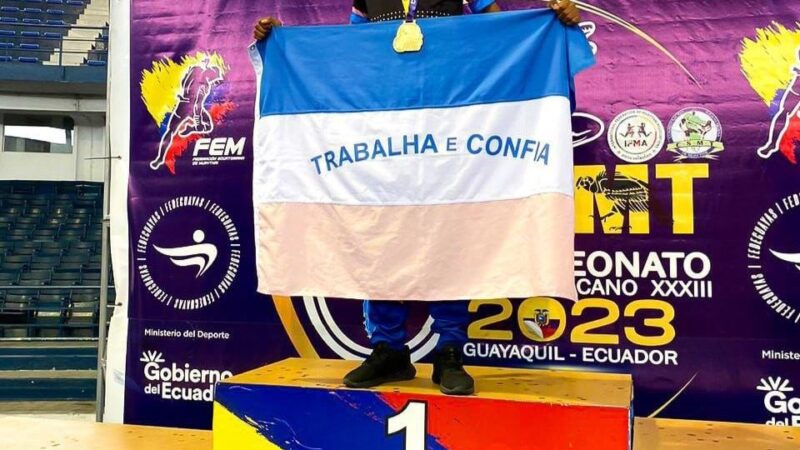 Atleta capixaba conquista tricampeonato sul-americano de muaythai no Equador