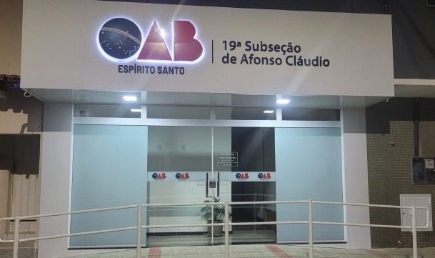 Nova sede da 19ª Subseção de Afonso Cláudio da OAB-ES é inaugurada