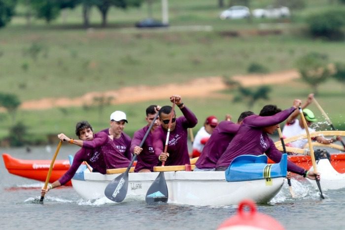 Energia nas Águas: Curva da Jurema ganha vida com o segundo dia de competição no Pan-americano de Va’a 2023