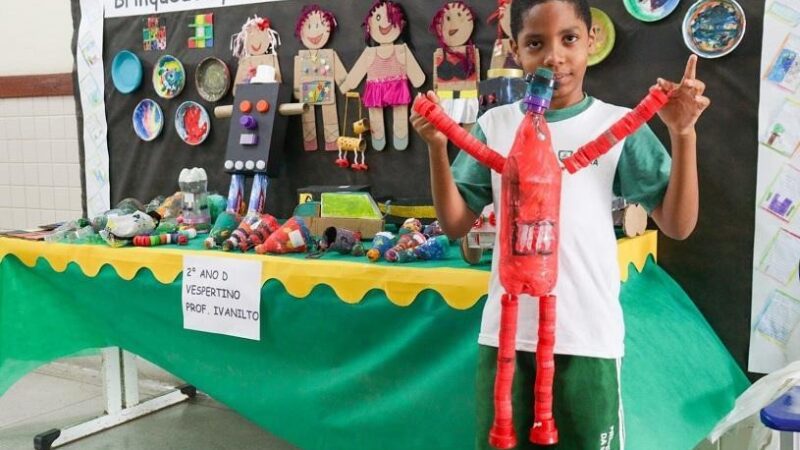 Estudantes da EMEF Manoel Vieira Lessa desbravam a rota da preservação ambiental