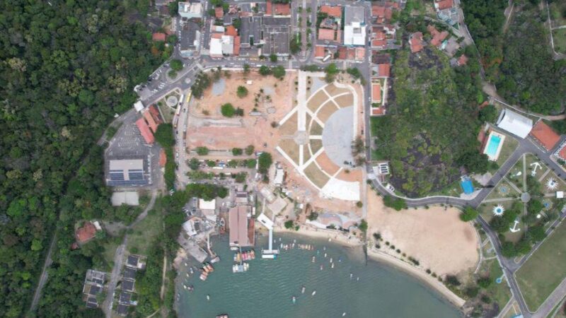 Revitalização do Parque da Prainha atinge 70% de conclusão