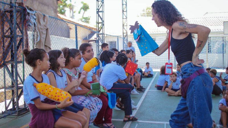 Oficinas de teatro de bonecos abordaram temas sobre sustentabilidade em Aracruz (ES)