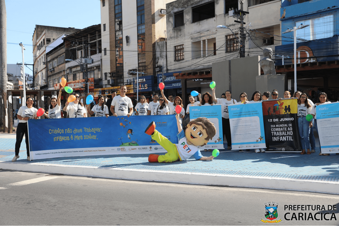 Ala contra o trabalho infantil brilha no desfile do Sambão do Povo