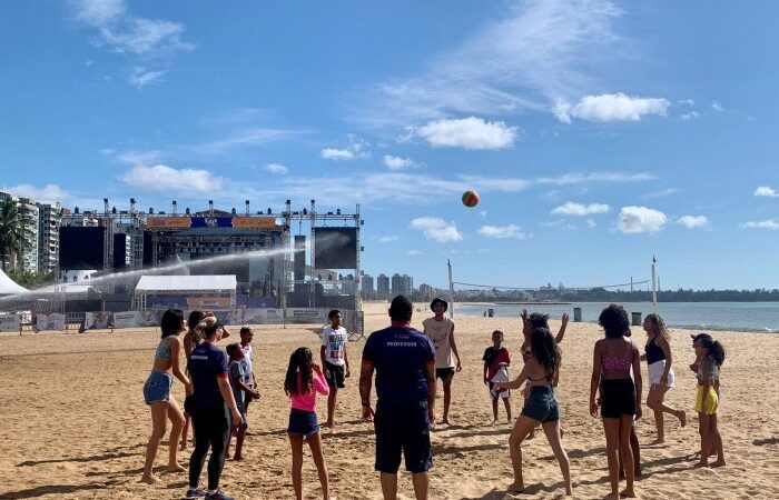 Semana de Arena Verão 2024 começa com programas de exercícios para as crianças