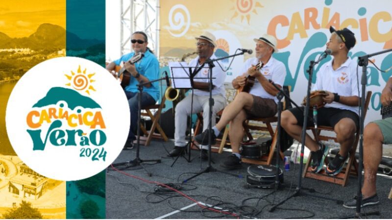 Grupo Choro da Ilha anima a Nova Orla na Rua de Lazer de Cariacica neste domingo (14)