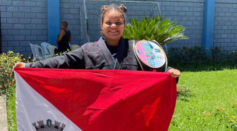 Atleta de Vila Velha conquista o título no Grand Prix Estadual de Jiu-jítsu