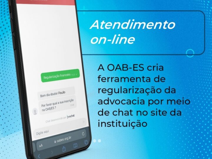 Nova Facilidade: Ferramenta de regularização da advocacia da OAB-ES oferece chat on-line no site