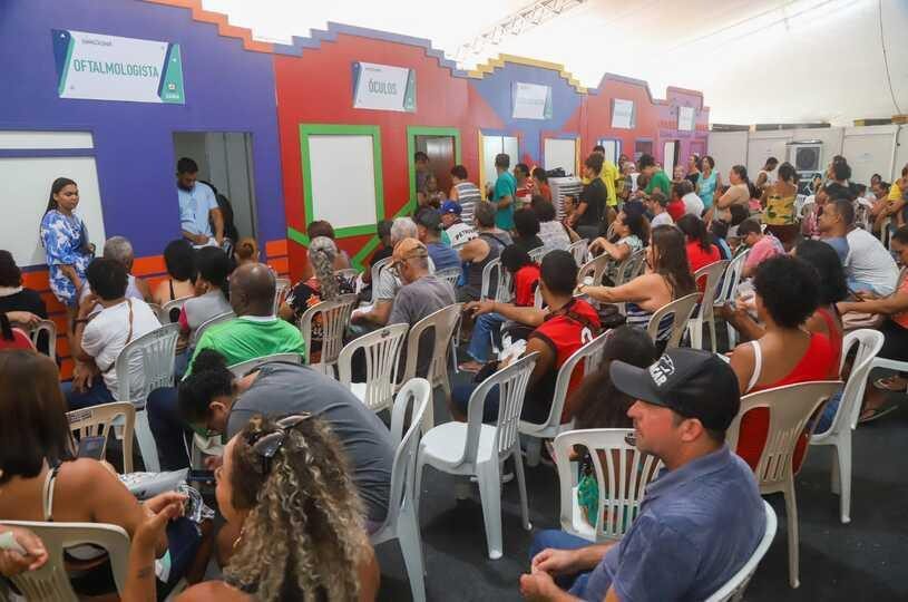 Balneário de Carapebus recebeu diversos serviços durante o evento Serra + Cidadã