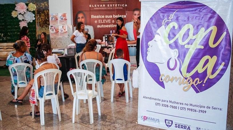 Mês da Mulher na Serra com prestação de serviços exclusivos