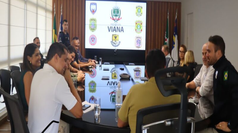 Gabinete de Gestão Integrada avalia estatísticas de criminalidade em Viana