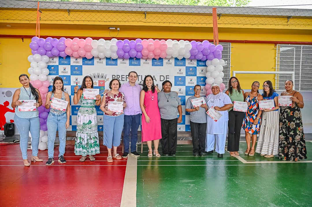 Pazolini prestigia a inauguração da nova escola EMEF Regina Maria Silva
