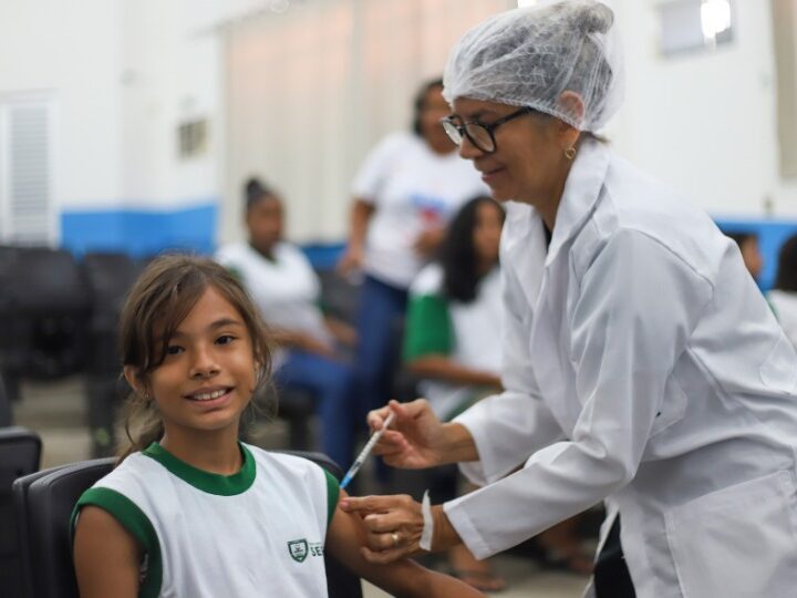 Campanha de vacinação nas escolas da Serra atinge marca de 3,7 mil doses aplicadas