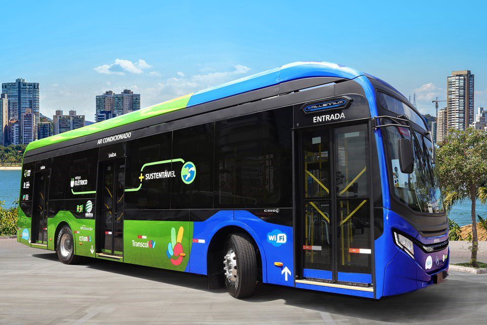 Mobilidade sustentável: Espírito Santo receberá 50 novos ônibus elétricos