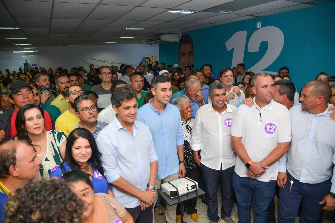 Inauguração do ‘Conexão 12’ por Sergio Vidigal marca confirmação de Weverson como pré-candidato a prefeito da Serra