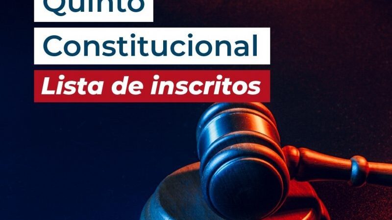 OAB-ES torna pública lista de inscritos para vaga do Quinto Constitucional