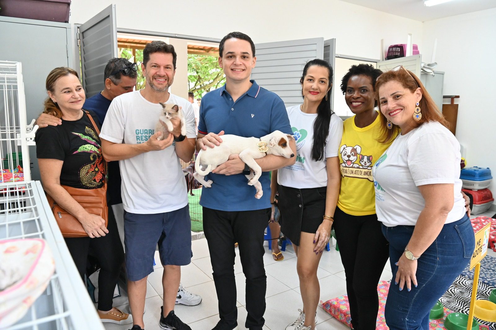 Centro de Adoção de Animais de Vitória avança com ordem de serviço de Pazolini no sábado (14)