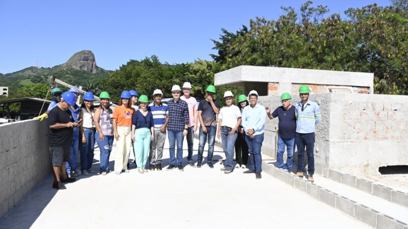 Pazolini acompanha andamento das obras do novo CRAS em Itararé, marco para a assistência social