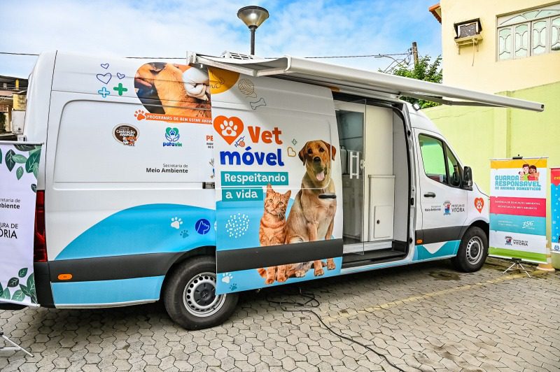 Vetmóvel oferece atendimentos veterinários gratuitos no Sambão do Povo nesta quinta-feira (14)