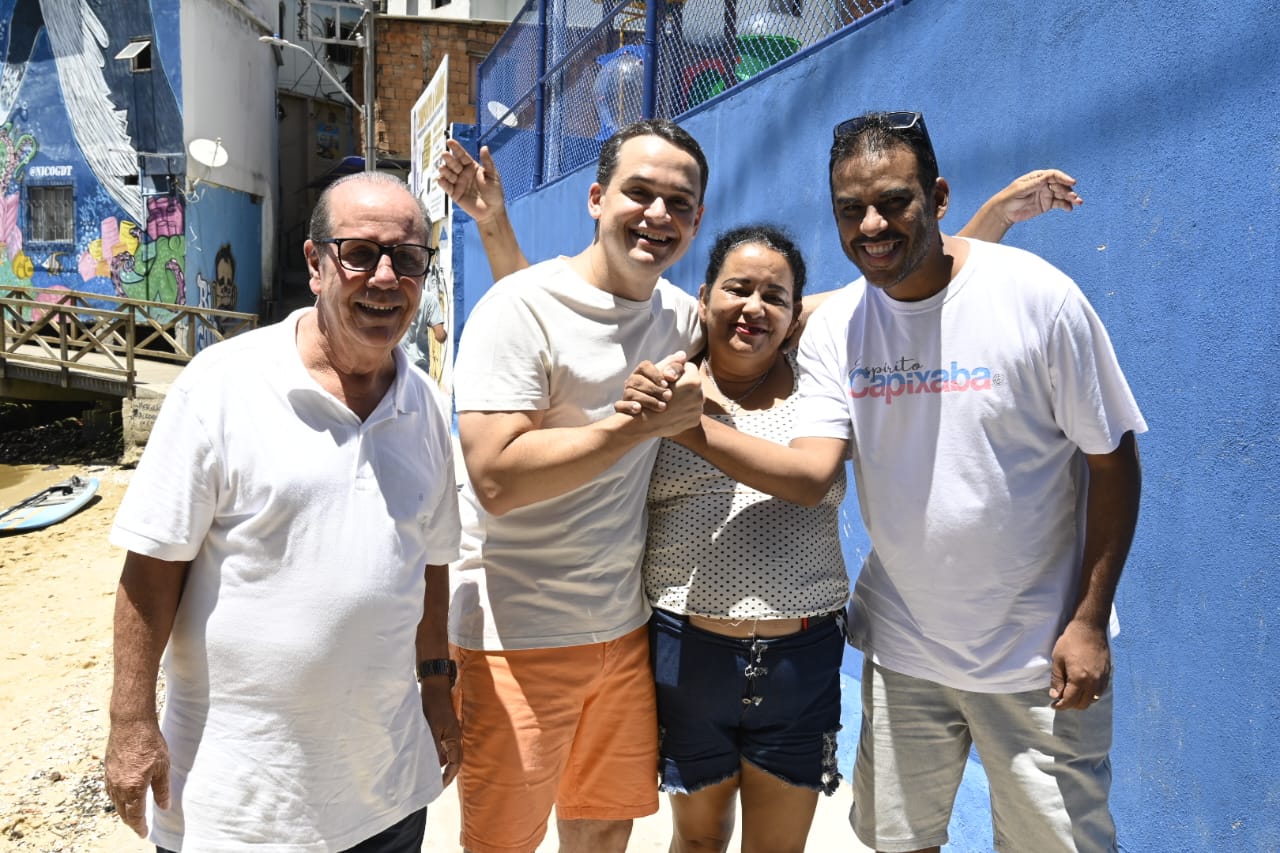 Jesus de Nazareth comemora a inauguração do Parque Kids e a área de exercícios, com a presença de Pazolini