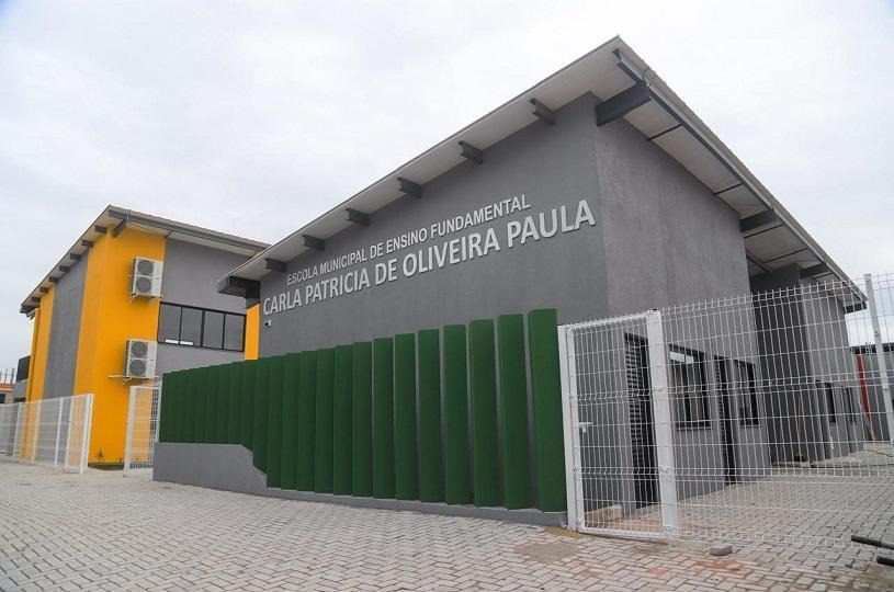 Educação inaugura nova Emef Carla Patrícia em Balneário de Carapebus